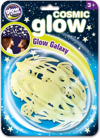 Αυτοκόλλητο Τοίχου Φωσφοριζέ Γαλαξίας Cosmic Glow