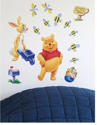 Αυτοκόλλητο Τοίχου Winnie the Pooh