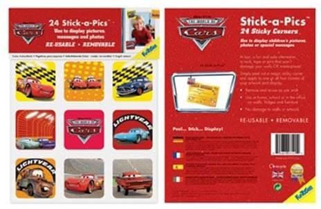 Αυτοκόλλητο Τοίχου Cars 24τμχ