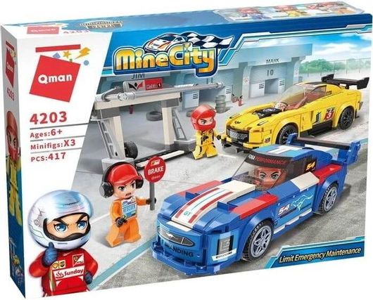 Τουβλάκια Limit Emergency Maintece για 6+ Ετών 417τμχ Qman 4203