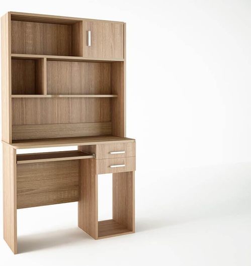 Παιδικό Γραφείο Polihome με Εταζιέρα 100x55x80cm Γκρι