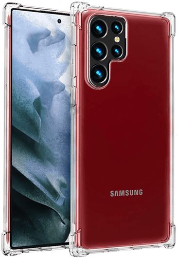 Θήκη Κινητού Anti Shock durable case 1.5mm για Samsung Galaxy S22 Ultra 5G transparent