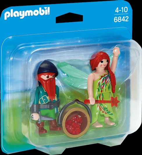 Playmobil Duo Pack Νεράϊδα & Νάνος #6842