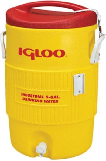 Δοχείο με Βρυσάκι Θερμός Igloo Industrial Πλαστικό 19lt Κίτρινο