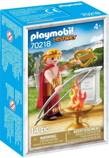 Playmobil History Θεός Απόλλων για 4+ Ετών #70218
