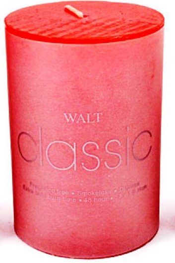 Κερί Fylliana Παραφίνης 7x7x10εκ Κόκκινο