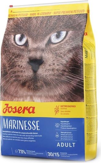 Ξηρά Τροφή Γάτας Josera Marinesse Hypoallergenic Adult 2kg για Ενήλικες Γάτες με Σολομό