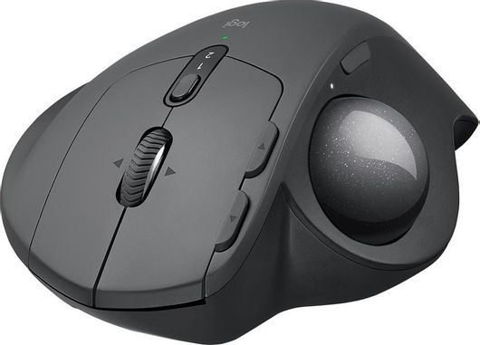 Logitech MX Ergo Ασύρματο Εργονομικό Bluetooth Ποντίκι με Trackball Μαύρο