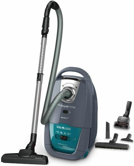 Ηλεκτρική Σκούπα Rowenta RO7746EA 450W με Σακούλα 4.5lt Γκρι