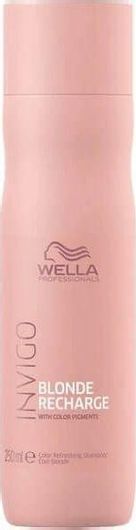 Wella Invigo Blonde Recharge Cool Blonde Σαμπουάν Αναδόμησης/Θρέψης & Ενυδάτωσης για Βαμμένα Μαλλιά 250ml