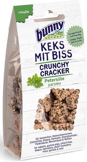 Τροφή Τρωκτικών Bunny Nature Crunchy Cracker με Μαϊντανό 50gr