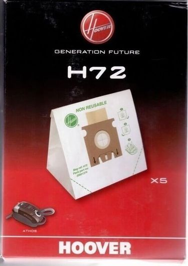 Σακούλες Σκούπας Hoover H72 5τμχ Συμβατή με Σκούπα Hoover