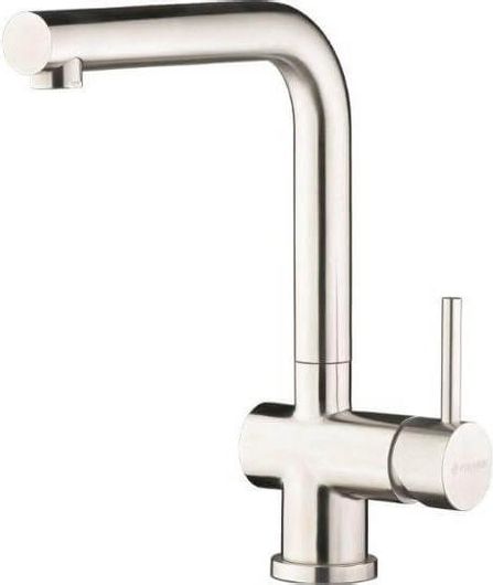 Μπαταρία Κουζίνας Πάγκου Pyramis Mandolin Steel Ασημί