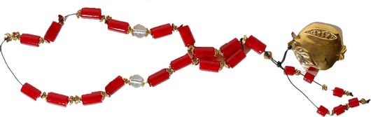 Γούρι Royal Art Collection Κομπολόι 014GRD Κόκκινο