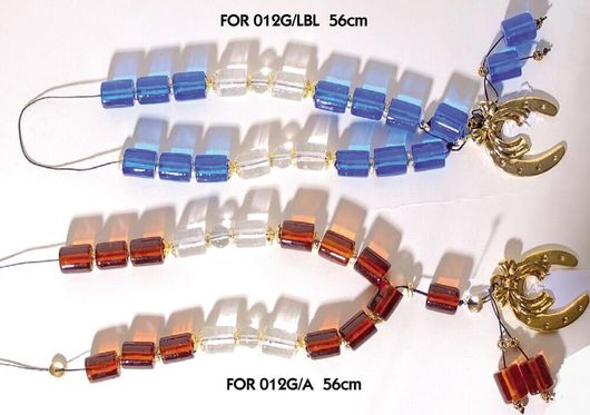 Γούρι Royal Art Collection Κομπολόι FOR012S/A Γυάλινο