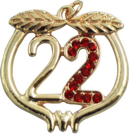 Γούρι Royal Art Collection Ρόδι 2022 1105RD