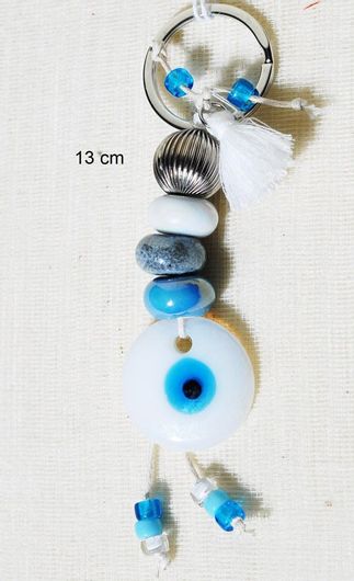 Γούρι Μπρελόκ Royal Art Collection Διακοσμημένο Μάτι