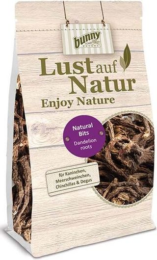 Λιχουδιά Τρωκτικών Bunny Enjoy Nature Natural Bits Με Ρίζες Πικραλίδας 150gr