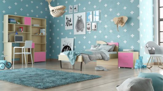 Παιδικό Δωμάτιο Sarris ΤΟΞΟ Σετ 5 τμχ Ρόζ