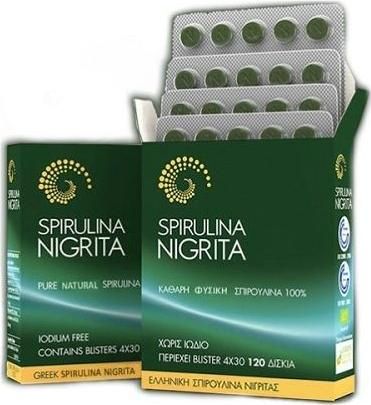 Spiroulina Nigrita Σπιρουλίνα Νιγρίτας 120 ταμπλέτες