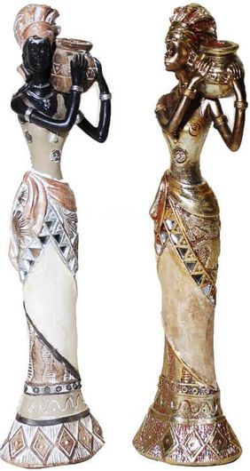 Διακοσμητική Φιγούρα Royal Art Collection Αφρικάνες LAN8/13 Πλαστικές