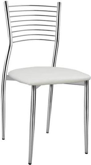 Καρέκλα Κουζίνας FB90025.01 Μεταλλική 40x44x83cm Λευκό