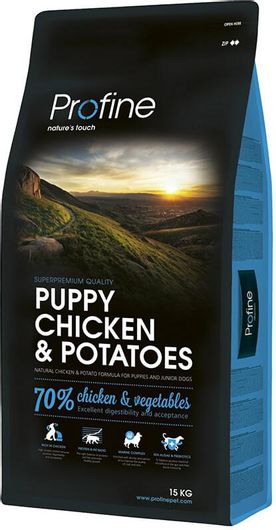 Ξηρά Τροφή Profine Dog Puppy Chicken & Potatoes 15kg για Κουτάβια με Κοτόπουλο & Πατάτα