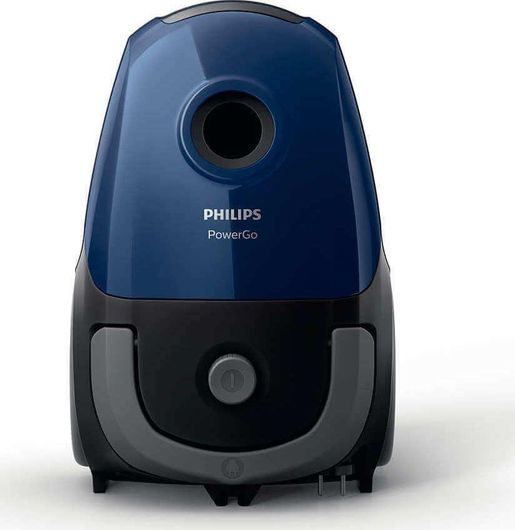 Philips Powergo Ηλεκτρική Σκούπα 900W με Σακούλα 3lt Μπλε
