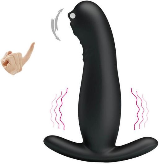 Πρωκτικός Δονητής Pretty Love Prostate Massager σε Μαύρο Χρώμα 11cm