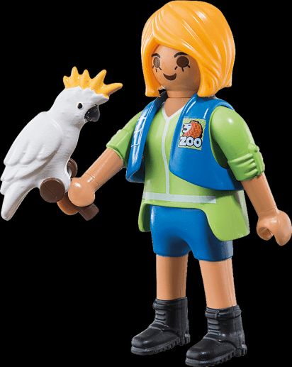 Playmobil Playmo-Friends Εκπαιδεύτρια Ζώων με Παπαγάλο για 4-10 ετών