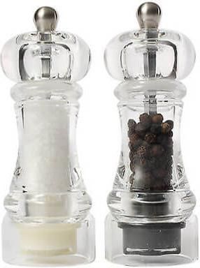 Σετ 2 Μύλοι Αλατιού Πιπεριού T&G Capstan Ακρυλικό 14.5εκ