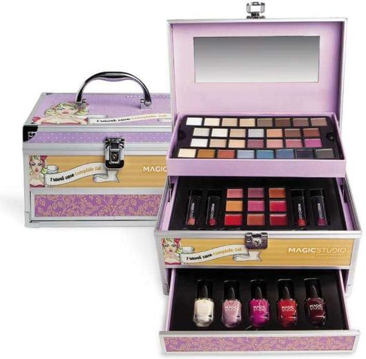 Βαλίτσα Μακιγιάζ IDC Magic Studio Pin Up 3 Level Travel Case Τριών Επιπέδων 25.5x18x14cm