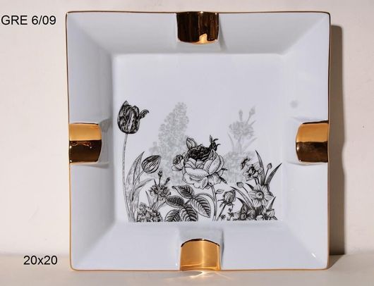 Σταχτοδοχείο Royal Art Collection Πορσελάνης