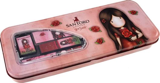 Κασετίνα Santoro A Single Rose Γεμάτη Μεταλλική με 1 Θήκη