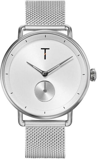 Ανδρικό ρολόι TYLOR Retro X Harween Stainless Steel Μπρασελέ TLAH005 Ασημί