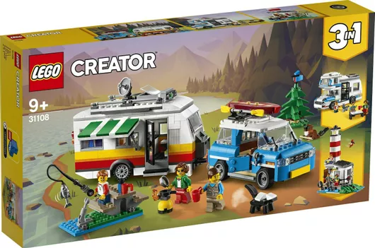 Lego Creator 3-in-1: Caravan Family Holiday για 9+ Ετών #31108