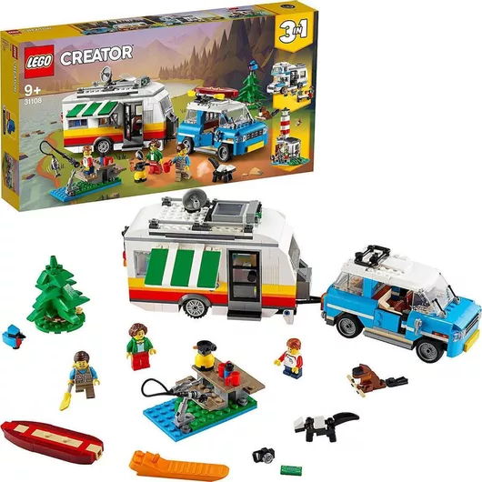 Lego Creator 3-in-1: Caravan Family Holiday για 9+ Ετών #31108