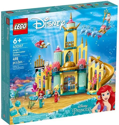 Lego Disney Princess Ariel's Underwater Palace για 6+ Ετών #43207