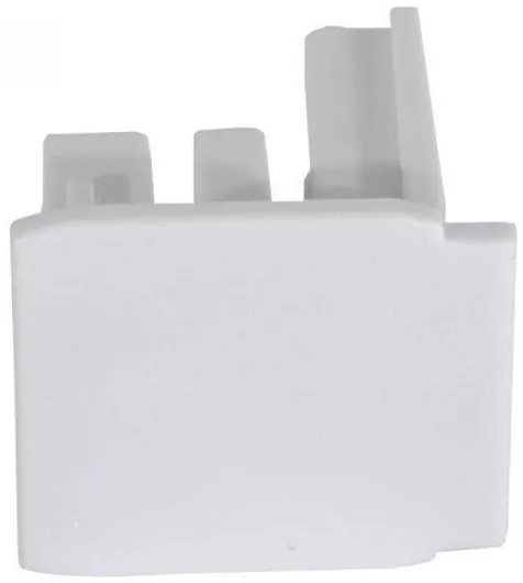 Τερματικό Ράγας Eurolamp 145-55178 4 Γραμμών Λευκό