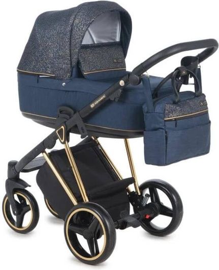 Πολυκαρότσι Adamex Verona Special Edition 3 σε 1 Vr508 Navy Μπλε