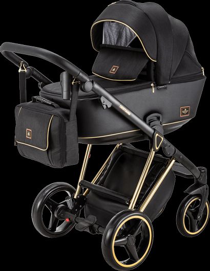 Πολυκαρότσι Adamex Cristiano Special Edition 3 σε 1 Cr407 Μαύρο