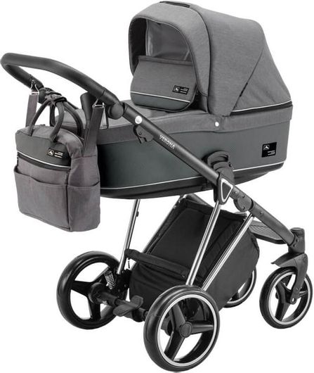 Πολυκαρότσι Adamex Verona Special Edition 3 σε 1 Vr490 Γκρι