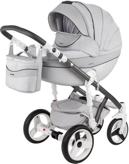 Πολυκαρότσι Adamex Monte Carbon 2 σε 1 Ad-d8-1 Γκρι