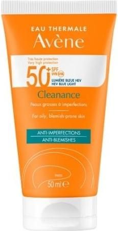 Αντηλιακό Προσώπου Avene Cleanance Solaire SPF50+ για Δέρμα με Τάση Ακμής 50ml