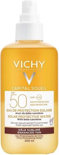 Αντηλιακή Λοσιόν Σώματος Vichy Capital Soleil Αδιάβροχη SPF50 σε Spray 200ml