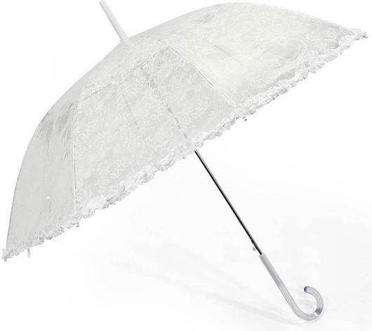 Ομπρέλα Βροχής Benzi PA093 Νυφική Ομπρέλα Λευκή