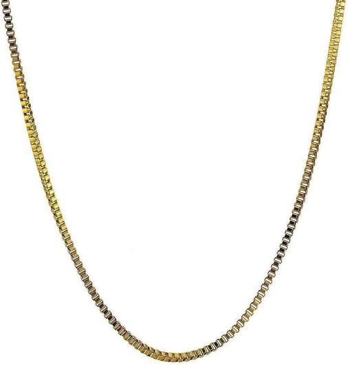 Αλυσίδα Λαιμού Ατσάλι Goldsmith Μαύρο