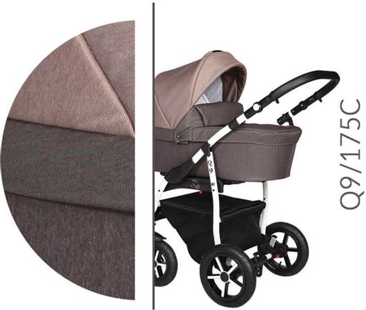 Πολυκαρότσι 2 σε 1 Baby Merc BM.Q9.175C.BROWN Καφέ