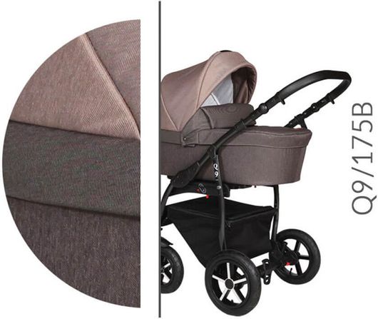 Πολυκαρότσι 2 σε 1 Baby Merc BM.Q9.175B.BROWN Καφε