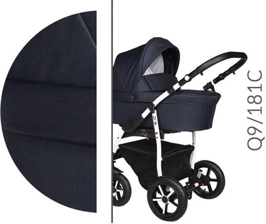 Πολυκαρότσι 2 σε 1 Baby Merc BM.Q9.181C.GREY.BLUE Γκρί Μπλε